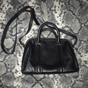 Faux leather purse